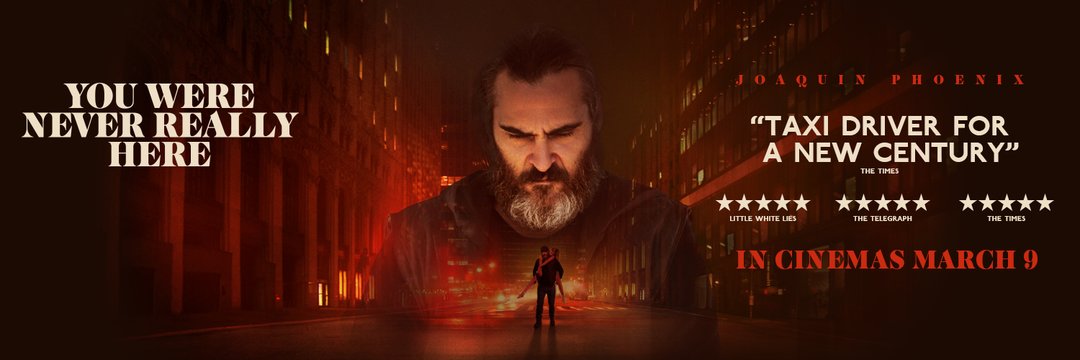 Never really was. You were never really here (2017) Постер. You were never really here.